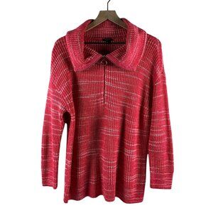 Talbots - Women’s Funnel Neck Knit Pullover Sweater- Size: 1X